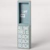 image:imagePrimitives by Kathy BeachInspired Blue Box Sign 4 x 75Inches Model30812