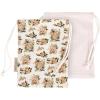 image:imagePrimitives by Kathy Cabbage Rose Drawstring Pouch Set of 2