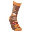 image:imagePrimitives by Kathy Feed Me Pie Novelty Socks One Size Unisex LOL Collection