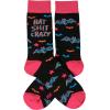 image:imagePrimitives by Kathy Socks  Bat Crazy Unisex One Size LOL Collection