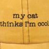 image:imagePrimitives by Kathy Standard Baseball CapMy Cat Gold