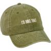 image:imagePrimitives by Kathy Funny Hiking Hat Id Hike that Embroidered Sentiment Box Sign Style Adjustable Naturally Distressed Stonewashed Cotton Baseball Cap Outdoor Green