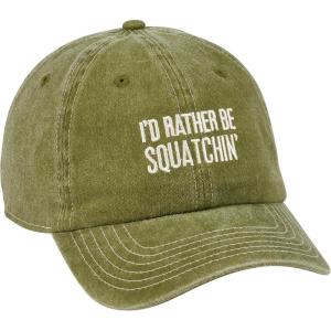 image:imagePrimitives by Kathy Baseball CapSquatchin Stonewashed Green