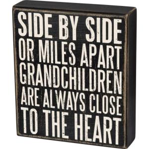 image:imagePrimitives by Kathy Box Sign 6 x 7 Grandchildren are Close to The HeartGrandchildren