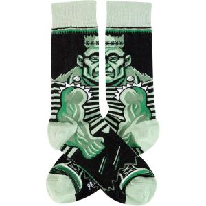image:imagePrimitives by Kathy Frankenstein Novelty Socks One Size Unisex LOL Collection