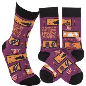 image:imagePrimitives by Kathy Horror Movies Socks Unisex One Size LOL Collection