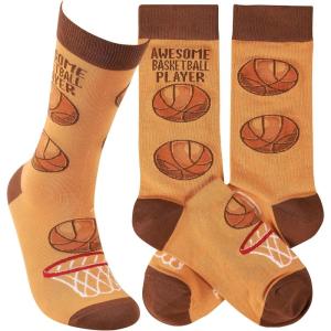 image:imagePrimitives by Kathy Novelty Socks  Awesome Basketball Player One Size Unisex LOL Collection