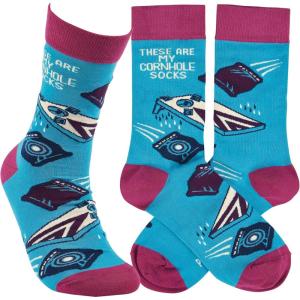 image:imagePrimitives by Kathy Novelty Socks  Cornhole Socks One Size Unisex LOL Collection