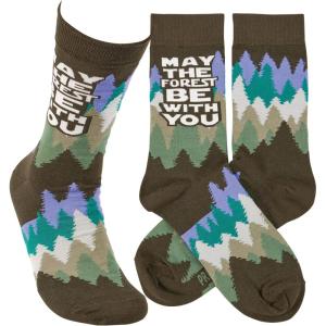 image:imagePrimitives by Kathy Novelty Socks  May The Forest One Size Unisex LOL Collection