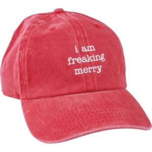 image:imagePrimitives by Kathy Standard Baseball CapI Am Freaking Merry Red