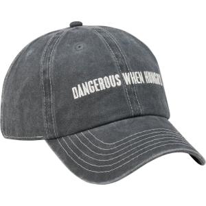 image:imagePrimitives by Kathy Standard Embroidered Sentiment Stonewashed Black