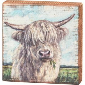 image:imagePrimitives by Kathy White Highland Block Sign