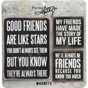 image:imagePrimitives By Kathy Magnet Set  Good Friends