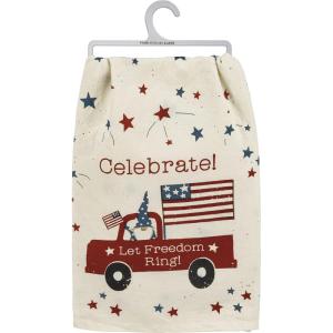 image:imagePrimitives by Kathy Celebrate Let Freedom Ring Home Dcor Dish Towel