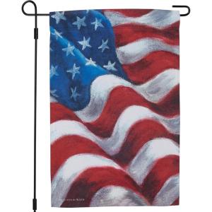 image:imagePrimitives by Kathy Decorative DoubleSided Garden Flag  American Flag