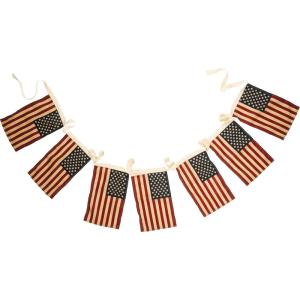 image:imagePrimitives by Kathy Large Patriotic Flag Garland