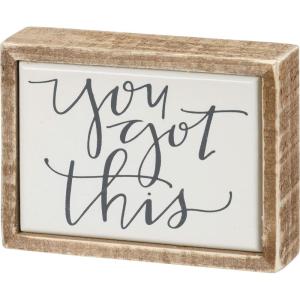 image:imagePrimitives by Kathy You Got This Box Sign Mini