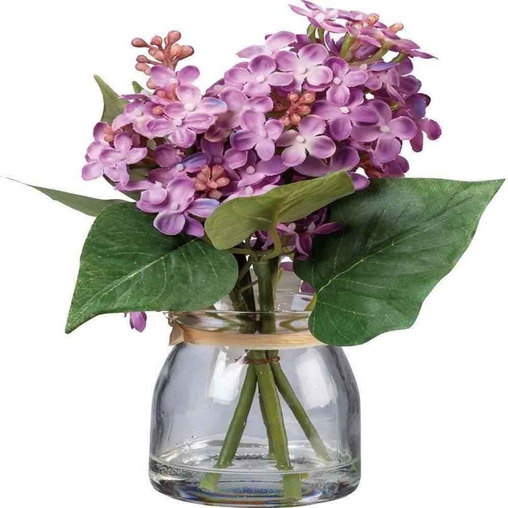 image:imagePrimitives by Kathy Home Dcor Purple Lilac Jar Complements with Coordinating Pieces in Collection for Charming Indoor Display Great for Kitchen Living Room Office or Bathroom Decor