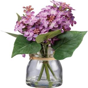 image:imagePrimitives by Kathy Home Dcor Purple Lilac Jar Complements with Coordinating Pieces in Collection for Charming Indoor Display Great for Kitchen Living Room Office or Bathroom Decor
