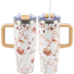 image:imagePrimitives by Kathy Travel Mug Med  Cottage GardenCottage Garden