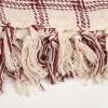 image:imagePrimitives by Kathy Burgundy Plaid Throw Blanket