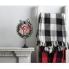 image:imagePrimitives by Kathy Red and Black Buffalo Check Cotton Throw Blanket 50x60