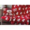 image:imagePrimitives by Kathy Snowmen Throw Blanket 50 Inch Multicolor