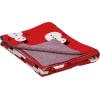 image:imagePrimitives by Kathy Snowmen Throw Blanket 50 Inch Multicolor