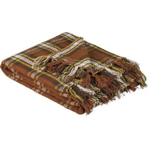 image:imagePBK Primitives by Kathy Throw Blanket  Fall Plaid