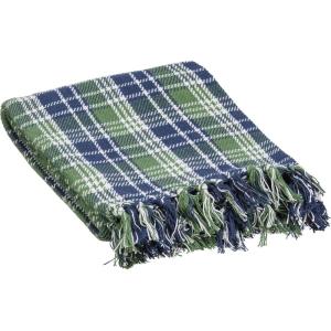 image:imagePrimitives by Kathy Blue Plaid Decorative Throw BlanketPlaid
