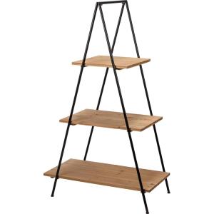 image:imagePrimitives by Kathy Ladder 3Tiered Decorative Wood Ladder Style Tray