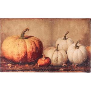 image:imagePrimitives by Kathy RugRustic Pumpkins Still Life ArtFall HarvestIndoor Outdoor Skid ResistantFront Door Porch Welcome Kitchen mat