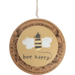 image:imagePrimitives by Kathy Bee Happy Bee Themed Hanging Home Dcor Ornament