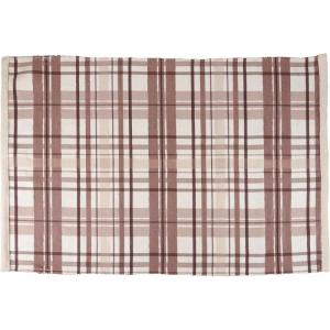 image:imagePrimitives by Kathy Blush Plaid Home Dcor Rug