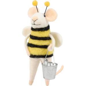 image:imagePrimitives by Kathy Collectible Critter  Halloween Bee Mouse Coordinate with Our Other Collectible CrittersFigurines for a DelightfulSeasonal Display