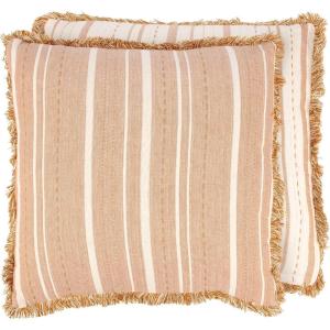 image:imagePrimitives by Kathy Decorative Pillow  Highland CowZipper CoverFarmhouse CollectionFeaturing a Stitched Art PanelFrayed BorderRusticHomesteadThrow PillowCouchOffice DecorfarmlifeStriped Rust