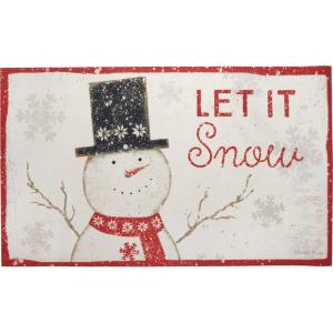 image:imagePrimitives by Kathy Decorative Rug  Let It Snow