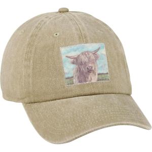 image:imagePrimitives by Kathy Standard Baseball CapWhite Highland Stonewashed Tan