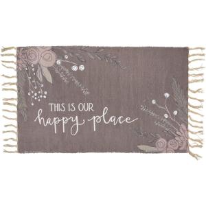image:imagePrimitives by Kathy This is Our Happy Place Decorative Rug