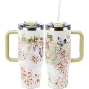 image:imagePrimitives by Kathy Travel Mug  I Am Proud to Be A TeacherRoosters