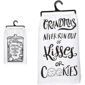 image:imagePrimitives by Kathy Decorative Kitchen Towel amp Grandmas Kisses and Cookies Cotton Towel Set