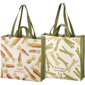 image:imagePrimitives by Kathy I Dont Carrot All Kick Some Asparagass Decorative Tote Bag