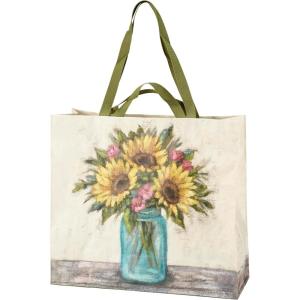 image:imagePrimitives by Kathy Sunflowers Shopping Tote