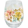 image:imagePrimitives by Kathy Stemless Florals Wine Glass15 Ounces Pack of 2