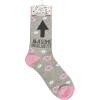 image:imagePrimitives by Kathy Womens Socks  Awesome BacheloretteGray