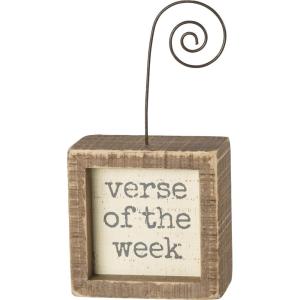 image:imagePrimitives by Kathy 38511 Inset Photo Holder Block 3x3 Verse of The Week