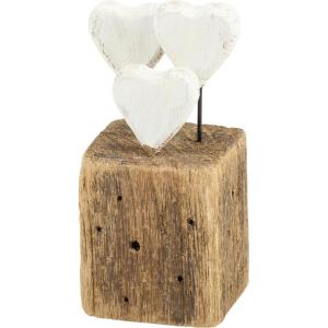 image:imagePrimitives by Kathy Decorative Sitter Heart Trio Handmade Inspired Love Hearts Design Made of Painted Natural WoodDistressed DetailsRustic Home Accent for Any SpaceValentines DayWedding GiftHeart Trio