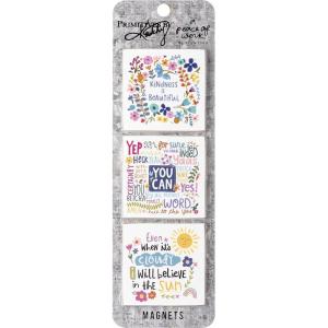 image:imagePrimitives by Kathy Kindness is Beautiful You Can Word Amen Even When Its Cloudy Decorative Magnet Set