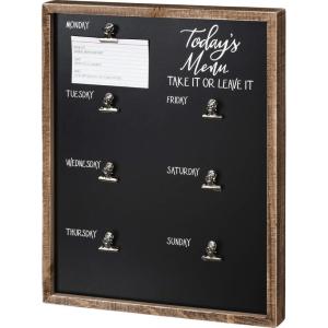 image:imagePrimitives by Kathy Todays Menu Take It Or Leave It Home Dcor Sign