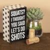 image:imagePrimitives by Kathy 27237 Chevron Trimmed Box Sign Smack SomebodySquats Shots